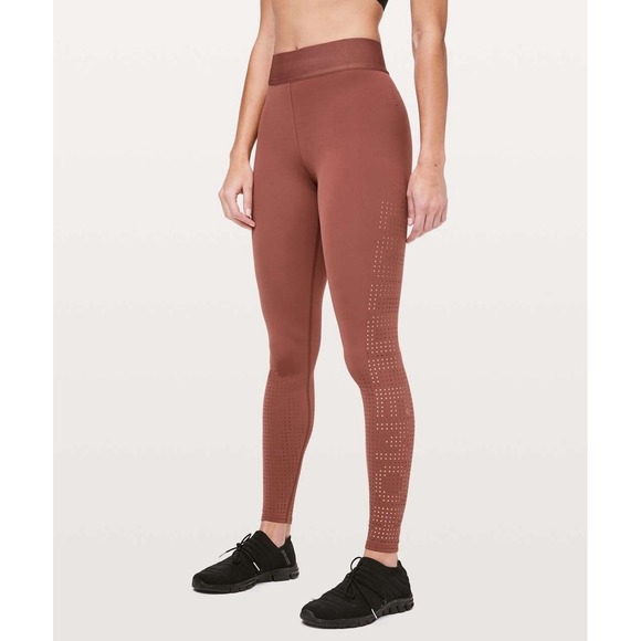 lululemon athletica Pants - Lululemon x SoulCycle Ride & Reflect Tight Leggings Size 2 NWOT Dusty Rose